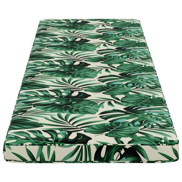 2-teilige Bankkissen VUGHT 2 stk. 100 % Polyester Blattmuster