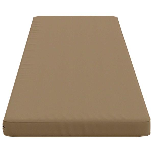 1-teiliges Bankkissen VUGHT 100 % Polyester Taupe