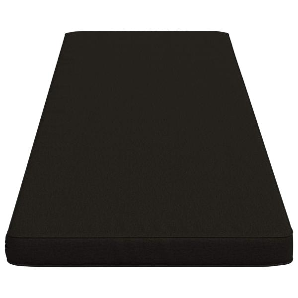 2-teilige Bankkissen VUGHT 2 stk. 100 % Polyester Schwarz