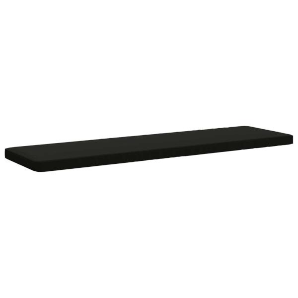 2-teilige Bankkissen VUGHT 2 stk. 100 % Polyester Schwarz