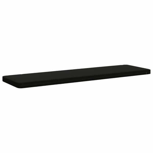 2-teilige Bankkissen VUGHT 2 stk. 100 % Polyester Schwarz