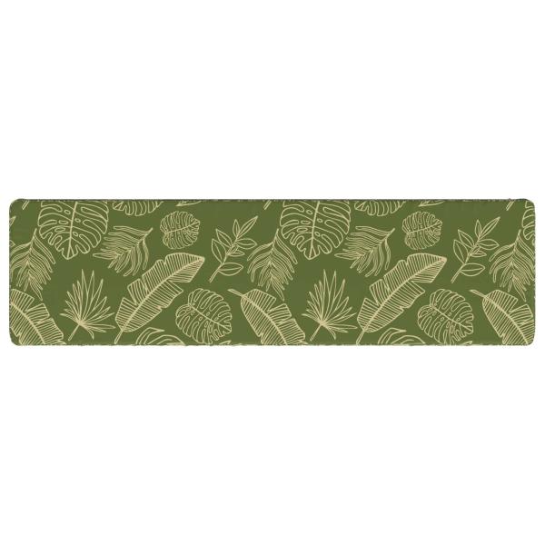 1-teiliges Bankkissen VUGHT 100 % Polyester Blattdesign