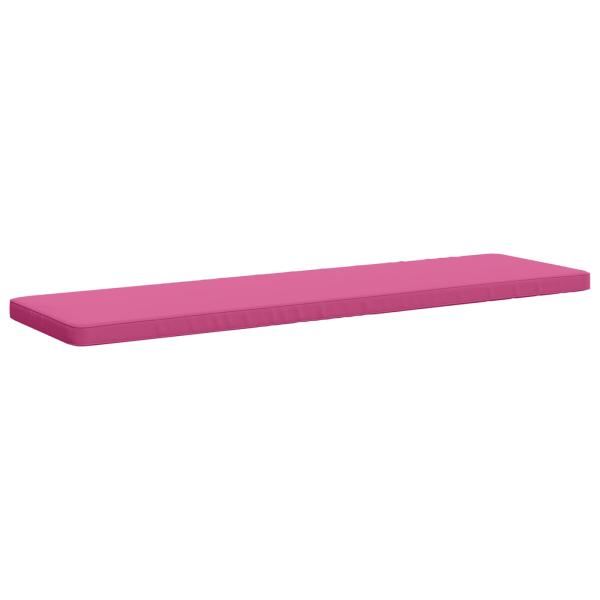 ARDEBO.de - 1-teiliges Bankkissen VUGHT 100 % Polyester Rosa
