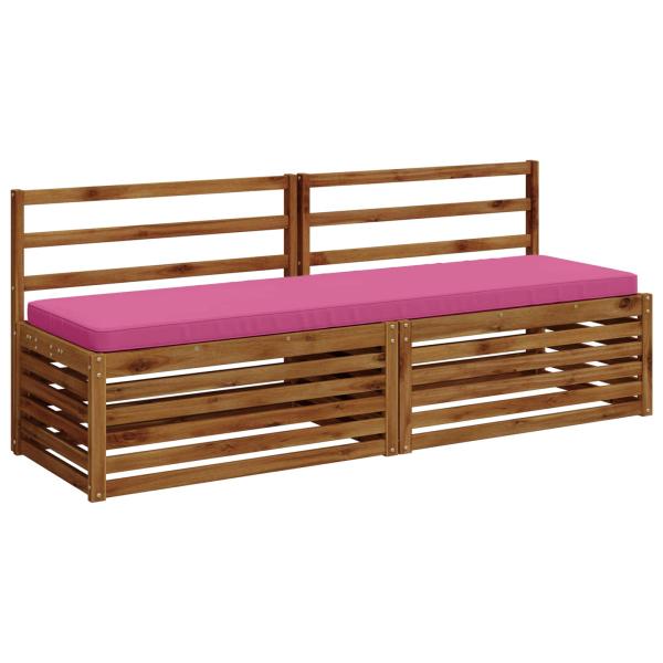 1-teiliges Bankkissen VUGHT 100 % Polyester Rosa