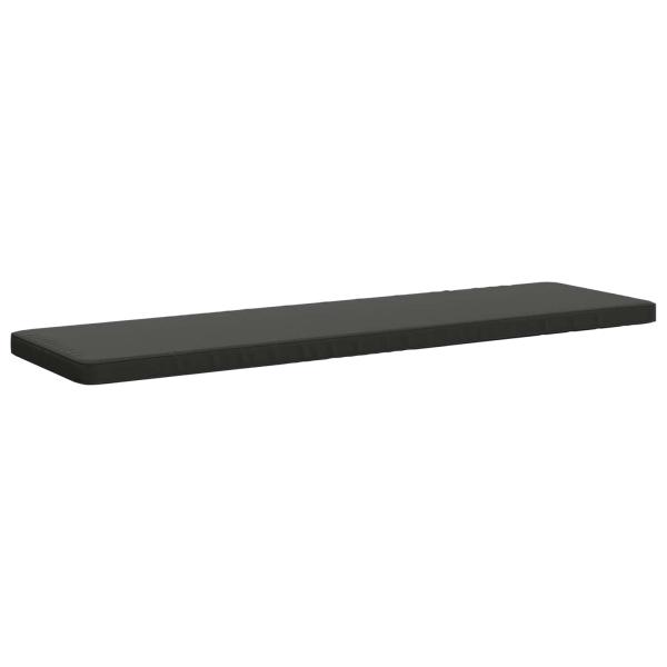 ARDEBO.de - 1-teiliges Bankkissen VUGHT 100 % Polyester Anthrazit