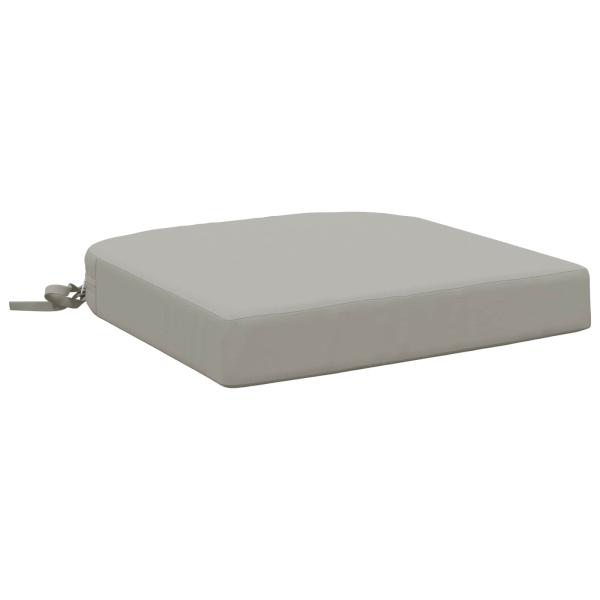 1-teiliges Sitzkissen SOEST 100 % Polyester Grau 40 x 40 x 7 cm