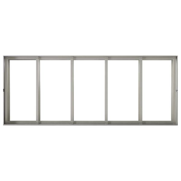 Garten-Pflanzgefäß Silber 200 x 80 x 60 cm Edelstahl