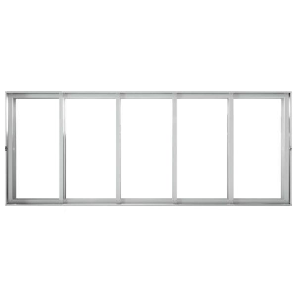 Garten-Pflanzgefäß Silber 200 x 80 x 60 cm Verzinkter Stahl