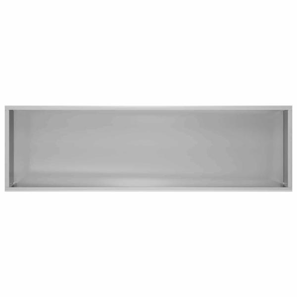 Garten-Pflanzgefäß Silber 100 x 30 x 49 cm Verzinkter Stahl
