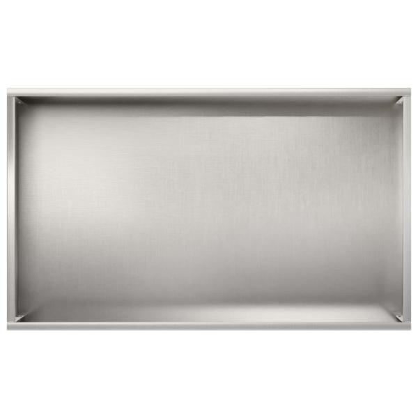 Garten-Pflanzgefäß Silber 50 x 30 x 75 cm Edelstahl