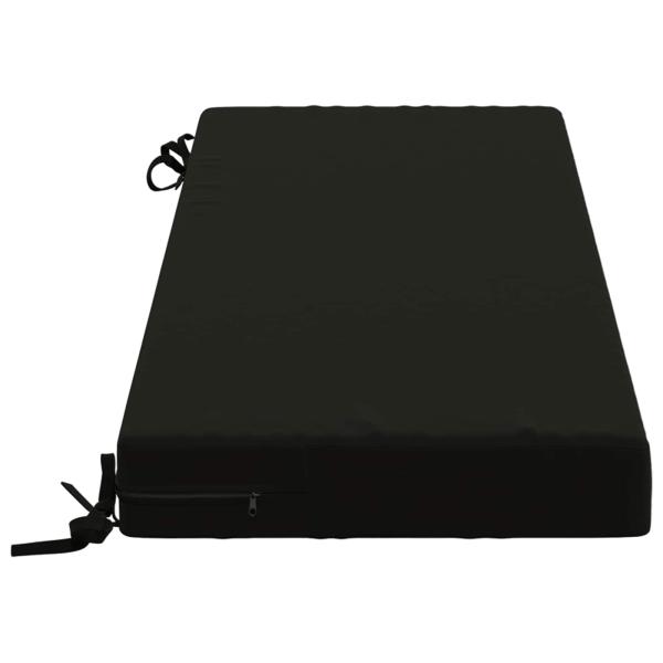 2-teilige Bankkissen SOEST 2 stk. 100 % Polyester Schwarz