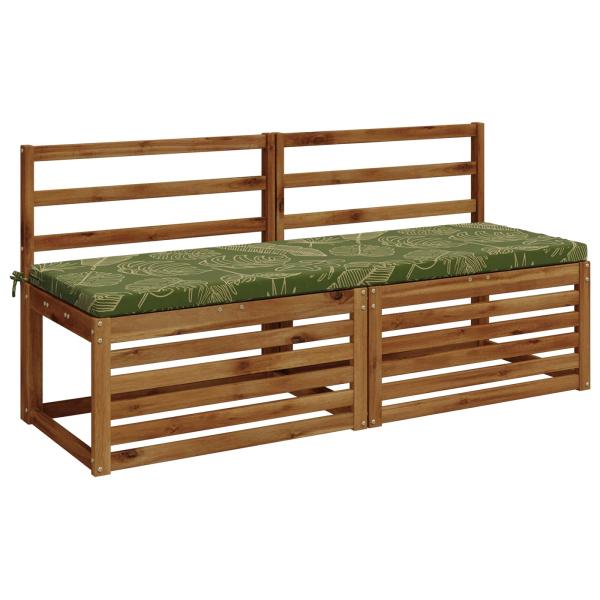 2-teilige Bankkissen SOEST 100 % Polyester Blattdesign