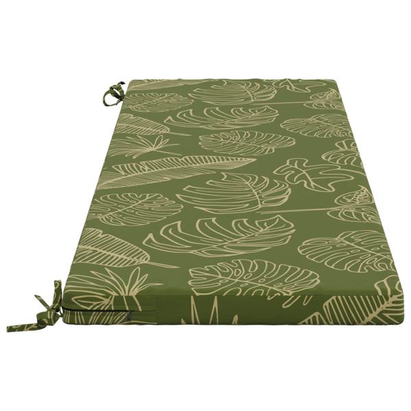 2-teilige Bankkissen SOEST 100 % Polyester Blattdesign
