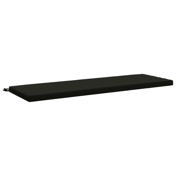 2-teilige Bankkissen SOEST 2 stk. 100 % Polyester Schwarz