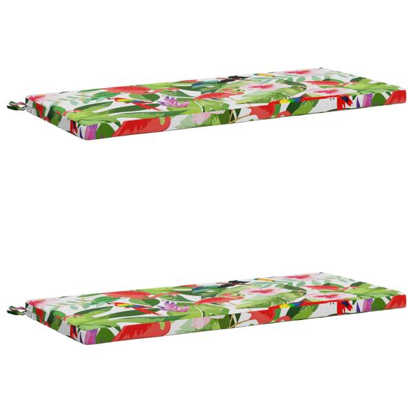 2-teilige Bankkissen SOEST 2 stk. 100 % Polyester Mehrfarbig