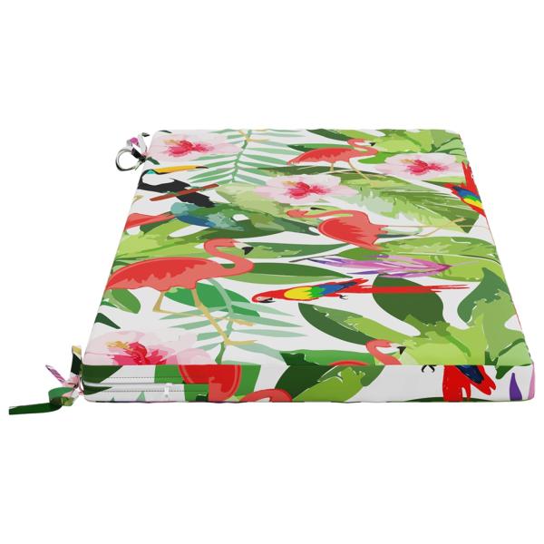2-teilige Bankkissen SOEST 2 stk. 100 % Polyester Mehrfarbig