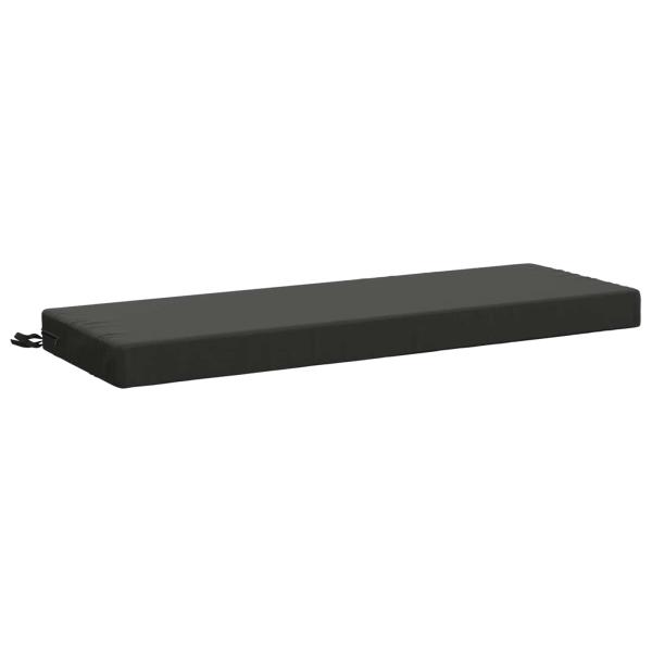 2-teilige Bankkissen SOEST 2 stk. 100 % Polyester Anthrazit