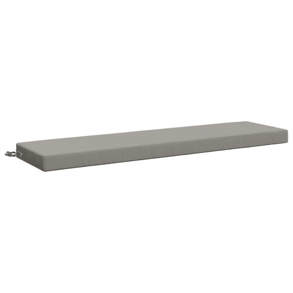 2-teilige Bankkissen SOEST 2 stk. 100 % Polyester Grau