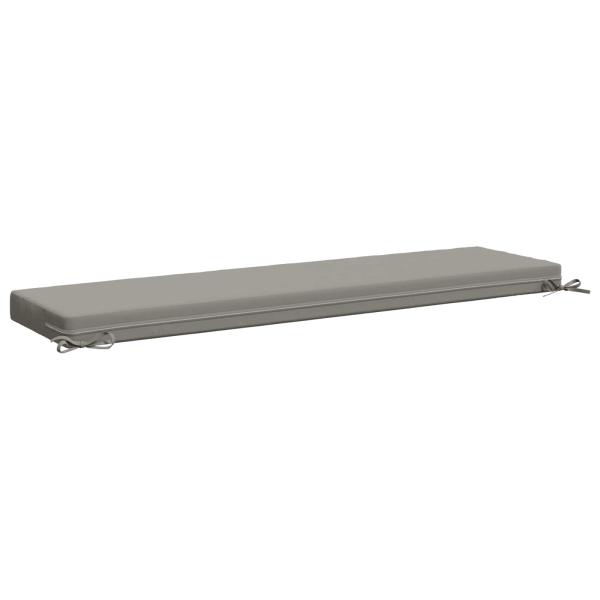2-teilige Bankkissen SOEST 2 stk. 100 % Polyester Grau