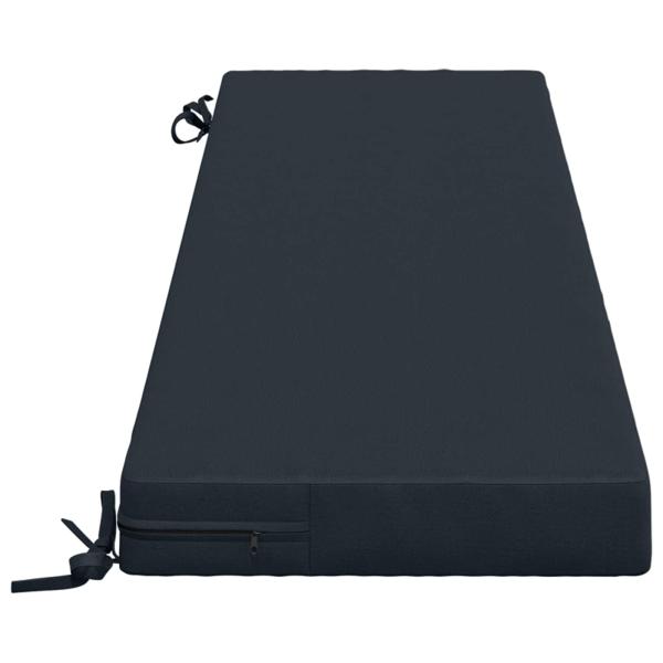 Bankkissen SOEST 2 stk. 100 % Polyester Dunkelblau