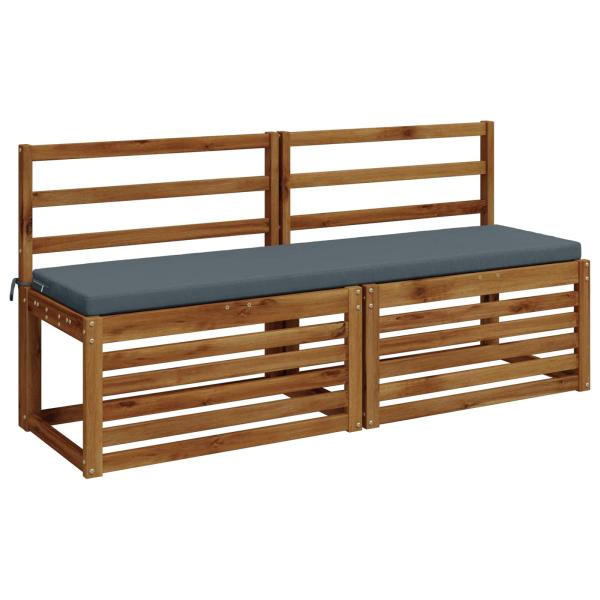 2-teilige Bankkissen SOEST 2 stk. 100 % Polyester Blau