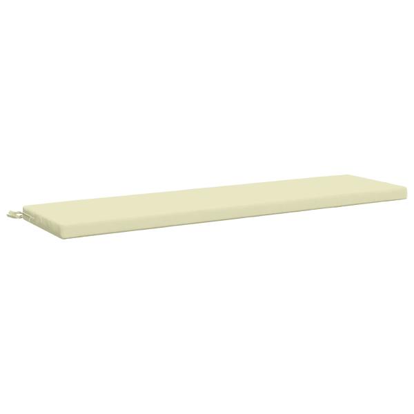 2-teilige Bankkissen SOEST 2 stk. 100 % Polyester Creme