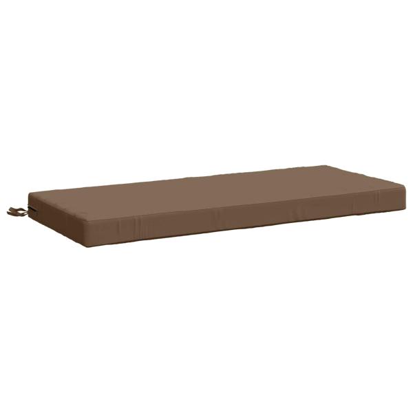 2-teilige Bankkissen SOEST 2 stk. 100 % Polyester Taupe