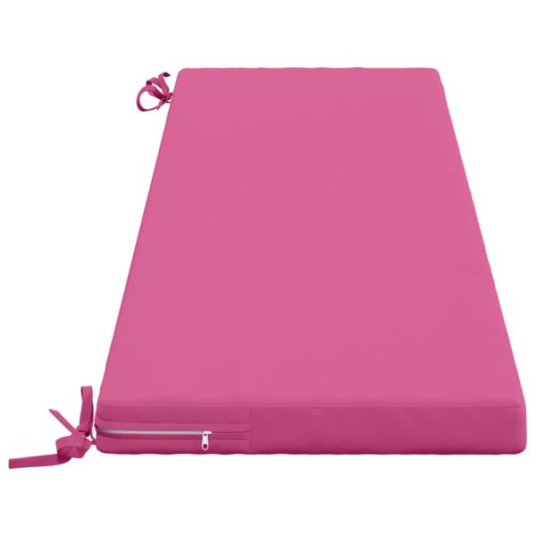 2-teilige Bankkissen SOEST 2 stk. 100 % Polyester Rosa