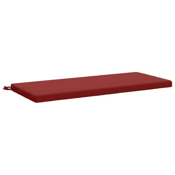 2-teilige Bankkissen SOEST 2 stk. 100 % Polyester Weinrot