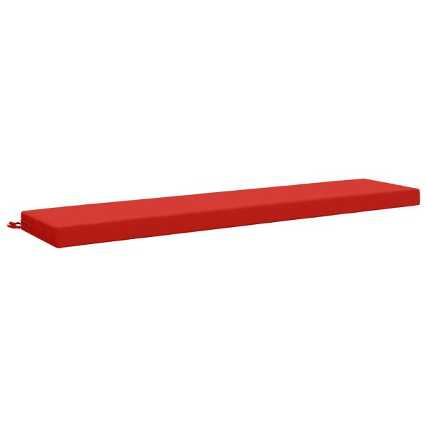 2-teilige Bankkissen SOEST 2 stk. 100 % Polyester Rot