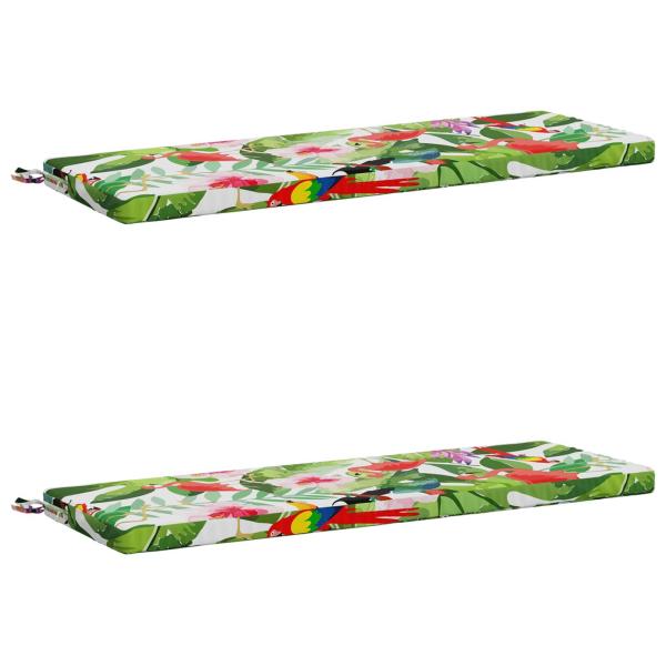 Bankkissen SOEST 2 stk. 100 % Polyester Mehrfarbig