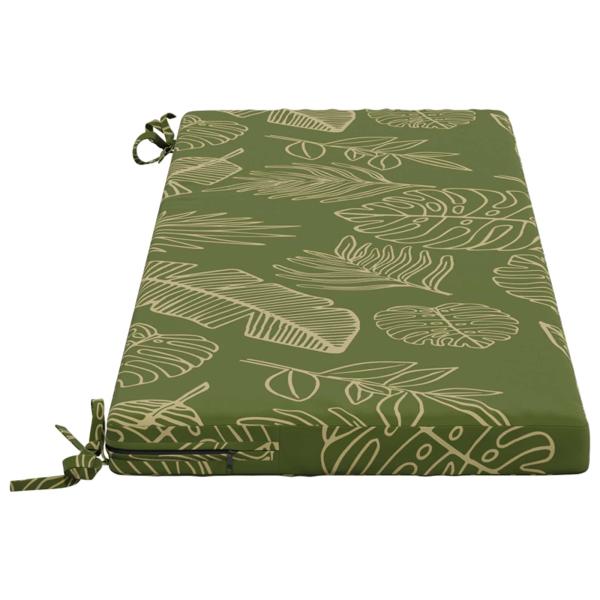 2-teilige Bankkissen SOEST 2 stk. 100 % Polyester Blattdesign