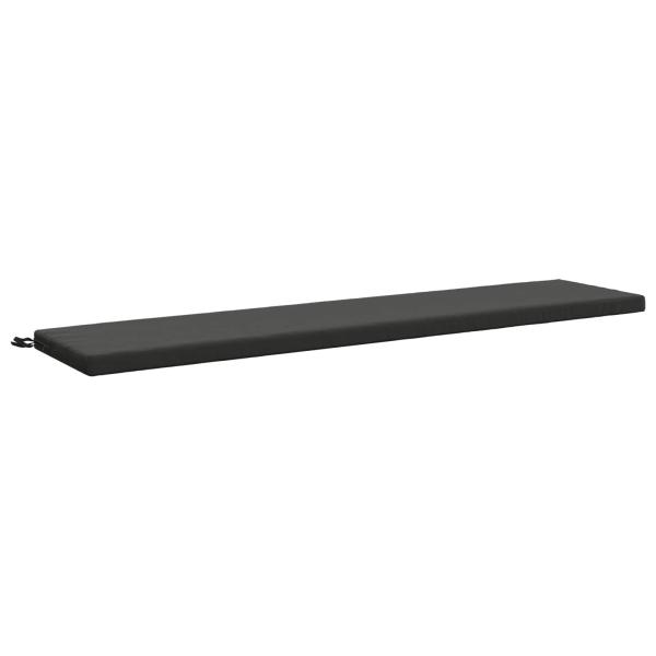 2-teilige Bankkissen SOEST 2 stk. 100 % Polyester Anthrazit