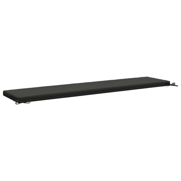 2-teilige Bankkissen SOEST 2 stk. 100 % Polyester Anthrazit