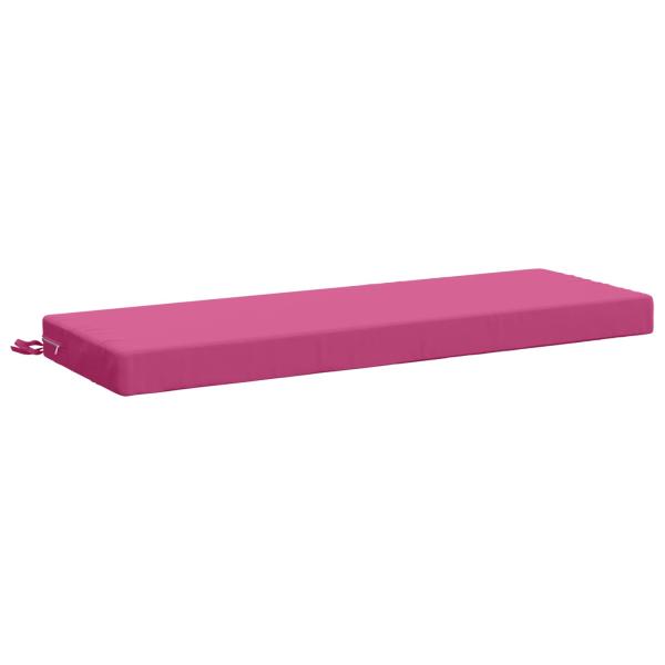 2-teilige Bankkissen SOEST 2 stk. 100 % Polyester Rosa