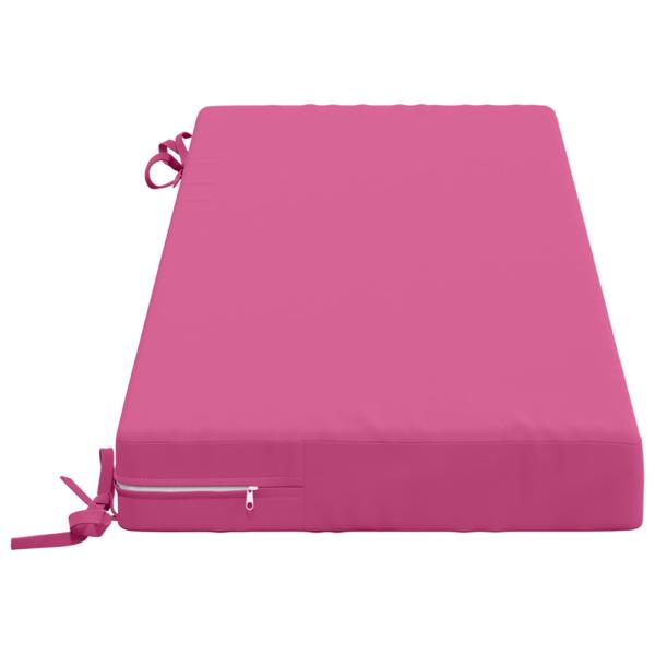 2-teilige Bankkissen SOEST 2 stk. 100 % Polyester Rosa