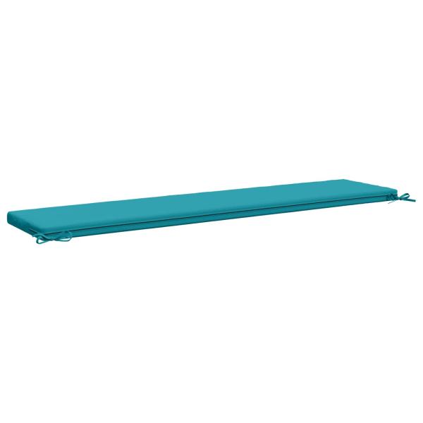 2-teilige Bankkissen SOEST 2 stk. 100 % Polyester Türkis