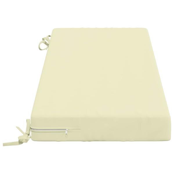2-teilige Bankkissen SOEST 2 stk. 100 % Polyester Creme