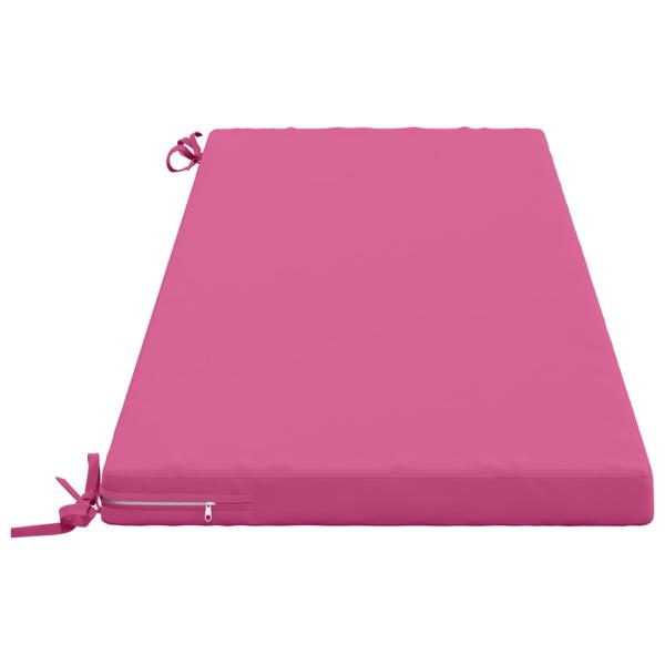 2-teilige Bankkissen SOEST 2 stk. 100 % Polyester Rosa