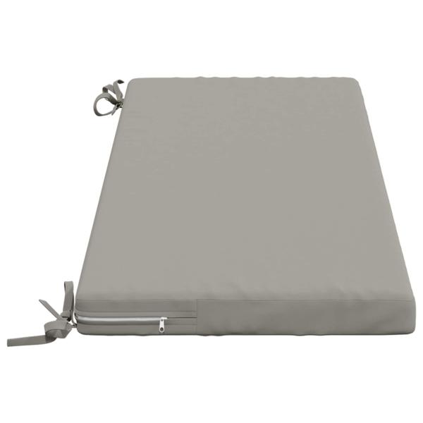 2-teilige Bankkissen SOEST 2 stk. 100 % Polyester Grau