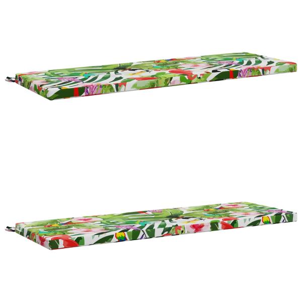 Bankkissen SOEST 2 stk. 100 % Polyester Mehrfarbig