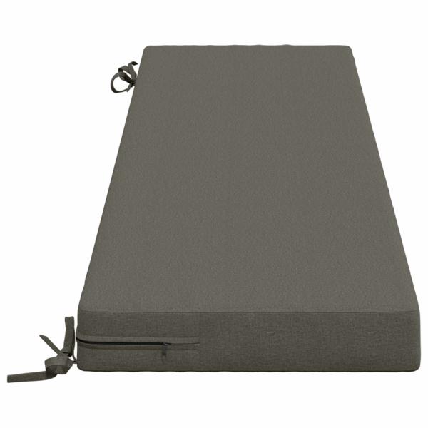 2-teilige Bankkissen SOEST 2 stk. 100 % Polyester Grau