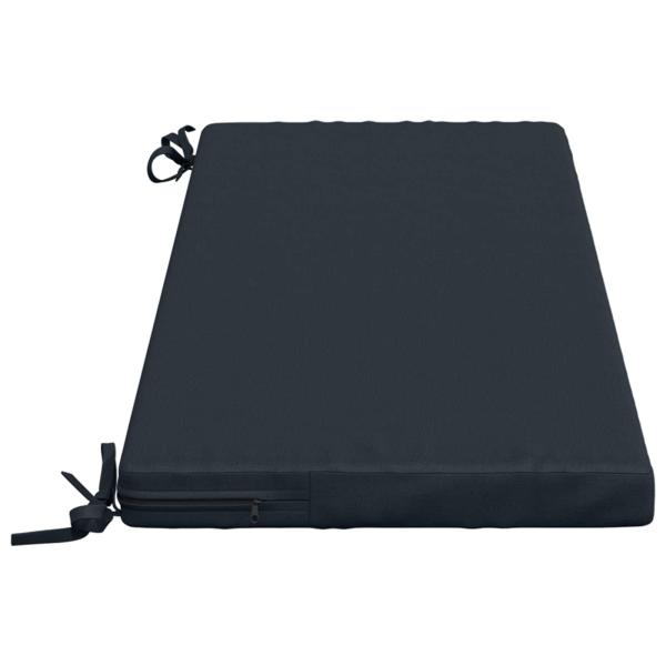 Bankkissen SOEST 2 stk. 100 % Polyester Dunkelblau