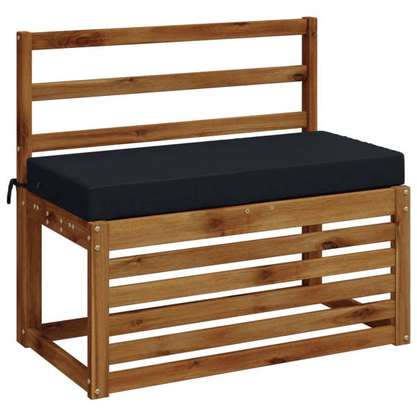 2-teilige Bankkissen SOEST 2 stk. 100 % Polyester Dunkelblau