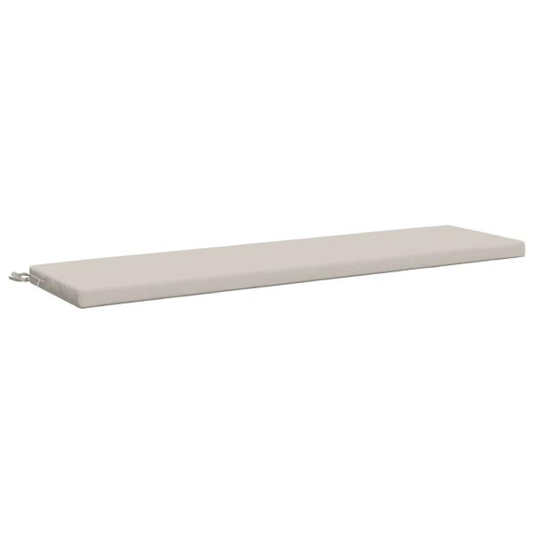 2-teilige Bankkissen SOEST 2 stk. 100 % Polyester Weiß
