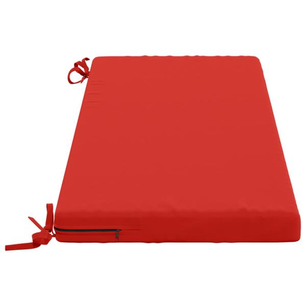 2-teilige Bankkissen SOEST 2 stk. 100 % Polyester Rot