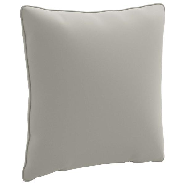 ARDEBO.de - 1-teiliges Rücken-Kissen PUTTEN 100 % Polyester Grau