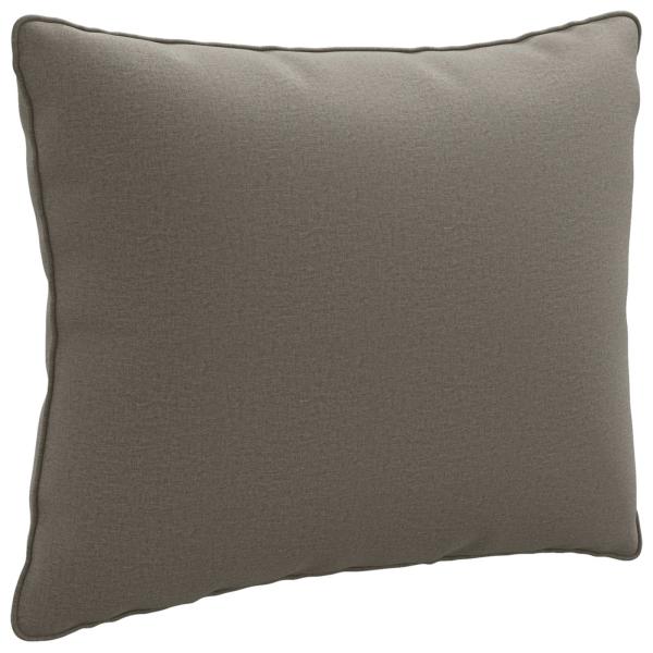 1-teiliges Rücken-Kissen PUTTEN 100 % Polyester Grau
