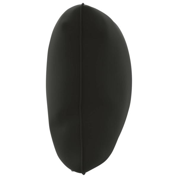 1-teiliges Rücken-Kissen PUTTEN 100 % Polyester Schwarz
