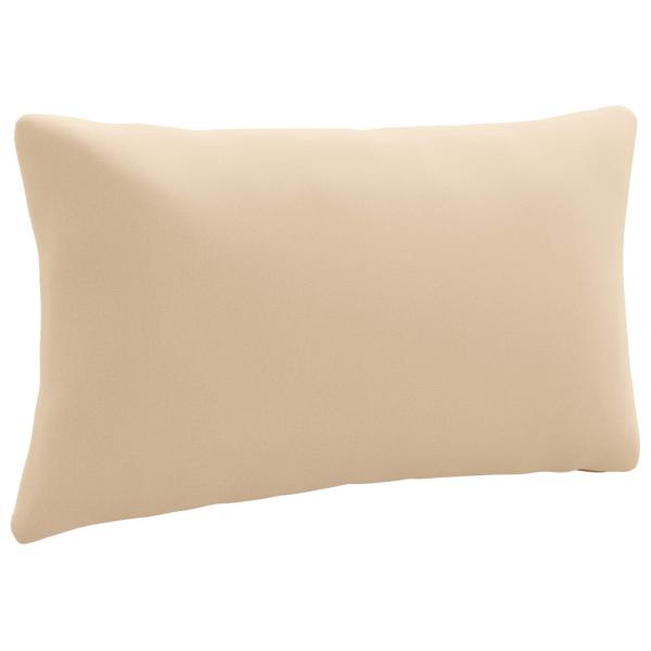 1-teiliges Rücken-Kissen PUTTEN 100 % Polyester Creme